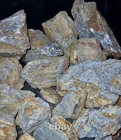 13 Lbs OF GENUINE GOLD, SILVER, COPPER ORE HIGH GRADE, HIGHLY MINERALIZED SCHIST