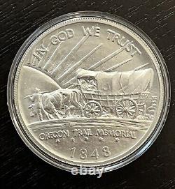 1848 Oregon Trail Dollar High Grade Overstrike-Silver Eagle. Daniel Carr. 1 oz