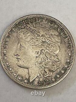 1892-S Morgan Dollar Extra Fine 40/50 High Grade 90% Silver? 53389