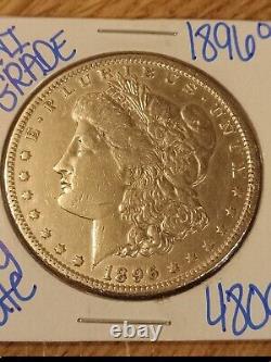 1896 O Morgan Silver Dollar High Grade Coin Rare Key Date