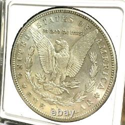1898 S Morgan Silver Dollar HIGH GRADE. SOME TONING. PINWHEEL REFLECTION