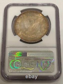 1904 O Morgan Silver Dollar NGC MS65 High Grade Golden Toned Beauty