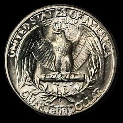 1941- D/D Washington Silver Quarter? SUPER GEM BU HIGH GRADE? MS++ BLAST WHITE