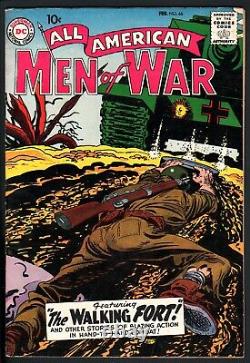 All American Men Of War #66-1959-wwii-dc-silver Age High Grade