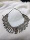 Antique Necklace Yemeni Handmade From High Grade Silver, Signed