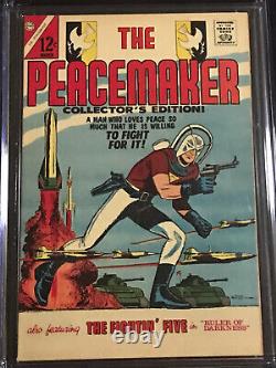 Charlton RARE High Grade 1st Print 1967 1st Appearance Peacemaker #1 CGC 9.0