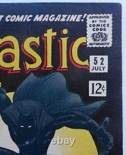 FANTASTIC FOUR #52, HIGH GRADE'CENTS' ISSUE, 1st APPEARANCE OF'BLACK PANTHER'