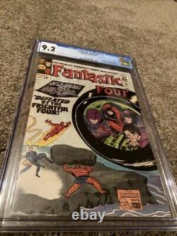 Fantastic Four #38 Cgc 9.2 High Grade Copy-frightful For -jack Kirby Cover