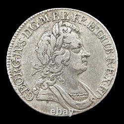 High Grade George 1 Sterling Silver 1723 One Shilling Coin