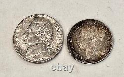 High Grade, Great Britain- 1880- Silver 6 Pence, See Other Coins