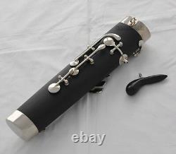 High Grade new Bakelite Bassoon Cupronickel bocals Eb Silver key Hard Case