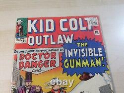 Kid Colt Outlaw #116 Marvel Silver Age 1st Appearance Doctor Danger High Grade