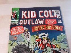 Kid Colt Outlaw #128 Marvel Silver High Grade Beautiful I Killed Kid Colt