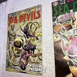 Lot Of 2- SEA DEVILS (1961 Series) #1, 2-Comics Books- High Grade