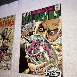 Lot Of 2- SEA DEVILS (1961 Series) #1, 2-Comics Books- High Grade