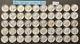 Mercury Silver Dimes Roll Of 50 Xf/au Coins High Grade With Full Rims M520