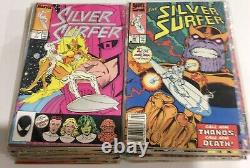 SILVER SURFER 1 70 All Except 50 HIGH GRADE MARVEL #45 1st thanos COMIC