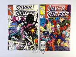 SILVER SURFER Vol. 3 #1-30, 36 & 42 (1987-90) Lot of 32 High Grade Marvel Comic