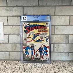 SUPERMAN #148 CGC 8.5 OWithWHITE HIGH GRADE Mr. MXYZPTLK App DC 10/61