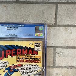 SUPERMAN #148 CGC 8.5 OWithWHITE HIGH GRADE Mr. MXYZPTLK App DC 10/61