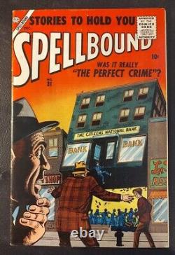 Spellbound 31 Atlas Comics 1956 Silver Age Horror & Suspense High Grade! 
