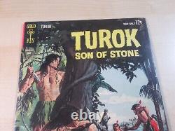 Turok Son Of Stone #33 Gold Key Silver Age High Grade Andar Trapped Deadly Bog