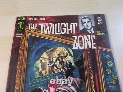 Twilight Zone #9 Gold Key Silver Age Beautiful High Grade Murder Evil 1960's Tv