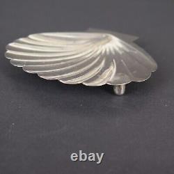 Vintage. 950 High-grade Silver Shell Shaped Dish