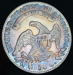 1831 Demi-dollar Capped Bust 50C HAUTE QUALITÉ Choix 90% Argent Pièce de monnaie US CC20258