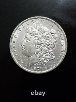 1879 O Morgan Silver Dollar GEM MS BLANC Éclatant Haute Qualité Rare Pièce d'Argent de 1$