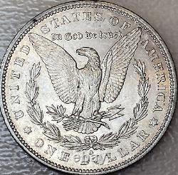1879-O Morgan Silver Dollar en haute qualité avec une patine originale