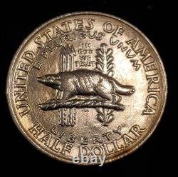 1936 Wisconsin Demi-Dollar commémoratif en argent 90% Très belle qualité supérieure