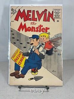 Atlas Comics Melvin le monstre #1 1956 FN+ Haute qualité