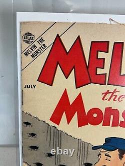 Atlas Comics Melvin le monstre #1 1956 FN+ Haute qualité