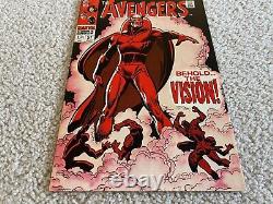 Avengers 57 VF+ 8.5 Haute Qualité 1ère Vision Iron Man Captain America CLÉ