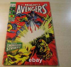 Avengers #65 Marvel L'âge d'argent de Swordman Couverture Dernier numéro à 12 centimes Haute qualité