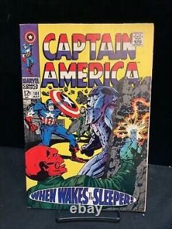 Capitaine America # 101 (1967, début de l'ère de l'argent Cap) Haute qualité
