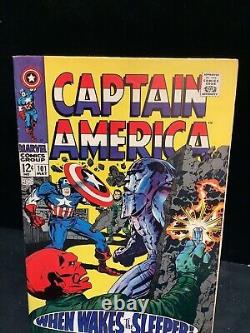 Capitaine America # 101 (1967, début de l'ère de l'argent Cap) Haute qualité