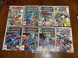 Captain America (1968) 115-452 Lot Run High Grade Incomplete<br/>  <br/>	 
 Le Capitaine America (1968) 115-452 Lot Run Haute Qualité Incomplet