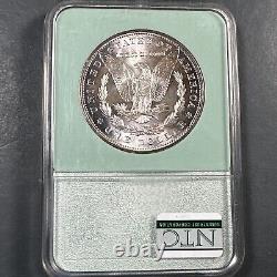 Dollar en argent Morgan de 1886, de haute qualité dans un support NTC (77160)