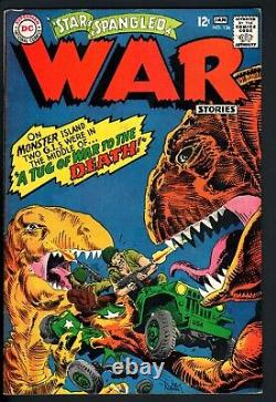 Histoires de guerre étoilée #136-1967-DC War Comic-Âge d'argent-Haute qualité