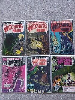 L'heure des sorcières (1969) lot de bandes dessinées de 20 livres. Witching Hour #1 en excellent état
