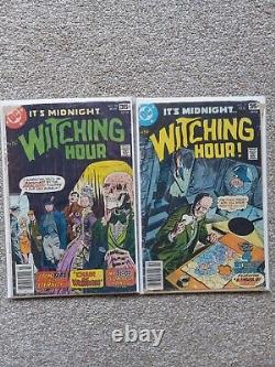 L'heure des sorcières (1969) lot de bandes dessinées de 20 livres. Witching Hour #1 en excellent état