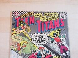 Les Jeunes Titans #3 DC Âge d'Argent Haute Qualité Démon Dragster Robin Wonder Girl