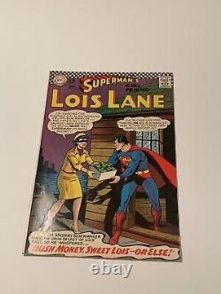 Lois Lane n°71 1966 DC Comics Livre clé de haute qualité 2ème Catwoman de l'âge d'argent