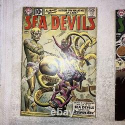 Lot de 2 - SEA DEVILS (série de 1961) #1, 2 - Bandes dessinées - Haute qualité