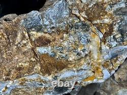 MIX de quartz/shale d'or et d'argent à haute teneur en minéraux, de 10 lb de mère-lode