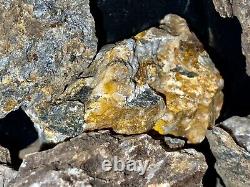 MIX de quartz/shale d'or et d'argent à haute teneur en minéraux, de 10 lb de mère-lode
