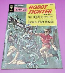 Magnus Robot Fighter #22 VF+ Haut Grade 1968 Gold Key Silver Age Sci-Fi