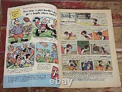 NANCY #171 1959 Bande dessinée de l'âge d'argent DELL de haute qualité encadrée Peanuts